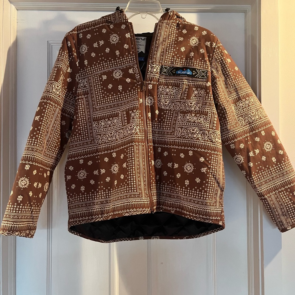 Kavu Brown Bandana Jacket